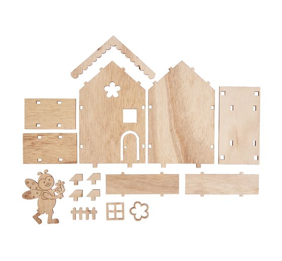 VBS Houten bouwpakket Huis "Lentebode"
