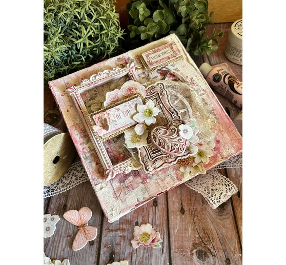 Scrapbook blok "Roseland"