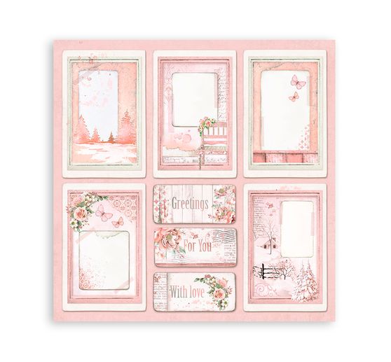 Scrapbook blok "Roseland"