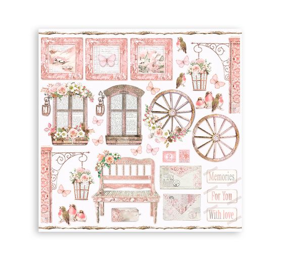 Scrapbook blok "Roseland"