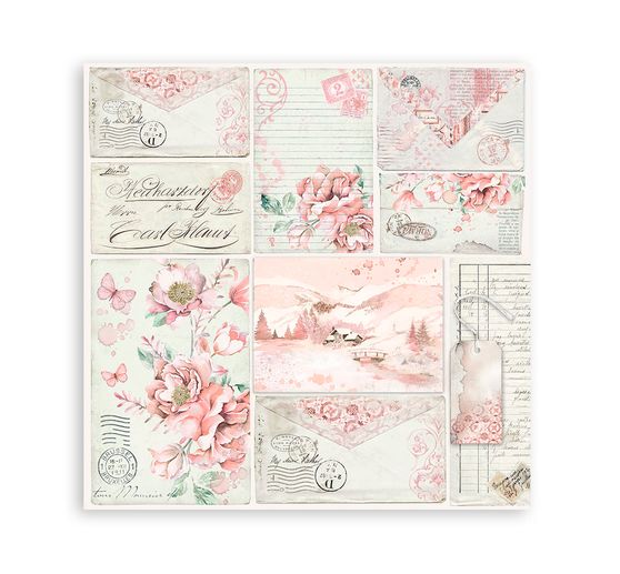 Scrapbook blok "Roseland"