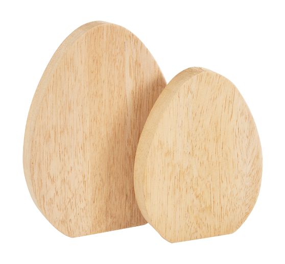 VBS Holz-Eier "Flach"