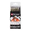 Sakura Pigma Micron "Manga Collection", set of 6