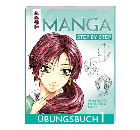 Boek "Manga Step by Step - Übungsbuch 1"