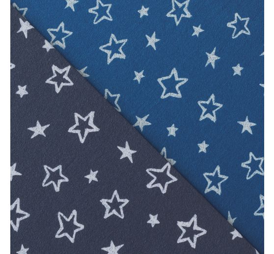 Jersey stof "Stars"