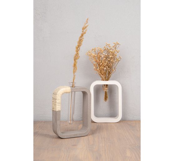 Silikon Gießform "Vase Rechteck"