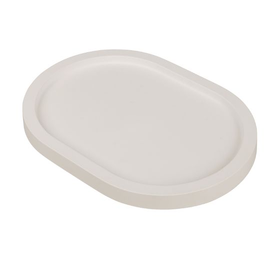 Gießform "Dekoplatte Oval"