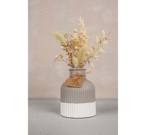 Gießform "Vase fein geriffelt"