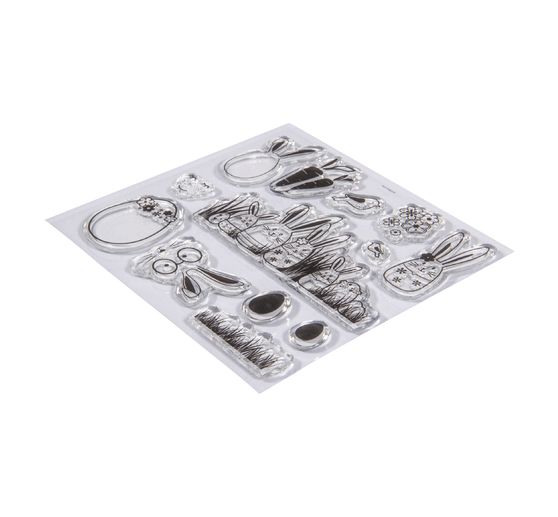 Clear Stamps "Konijn familie"