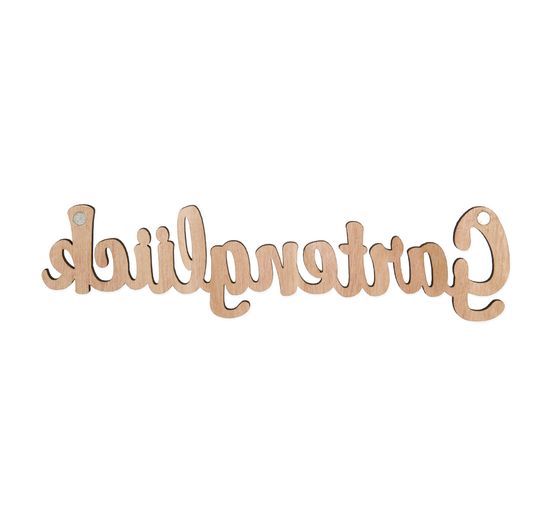 Belettering "Gartenglück"