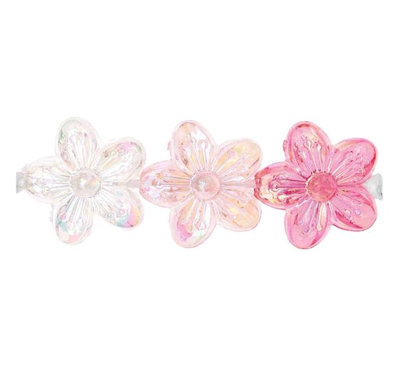 itoshii Kralen set "Bloemen holografisch"