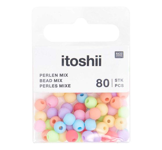 Assortiment de perles itoshii « Rainbow Matt »