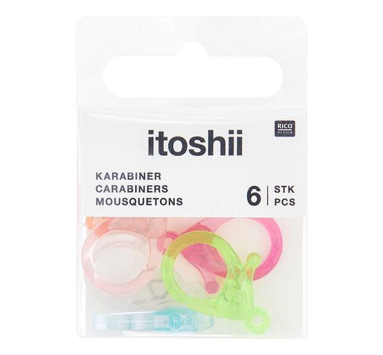 itoshii Karabiner sieraden set "Fashion mix"