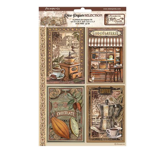 Motief strozijde assortiment "Coffee and Chocolate"
