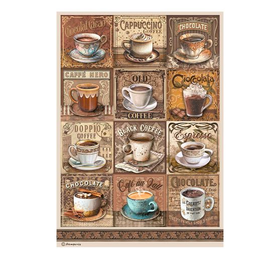 Motief strozijde assortiment "Coffee and Chocolate"