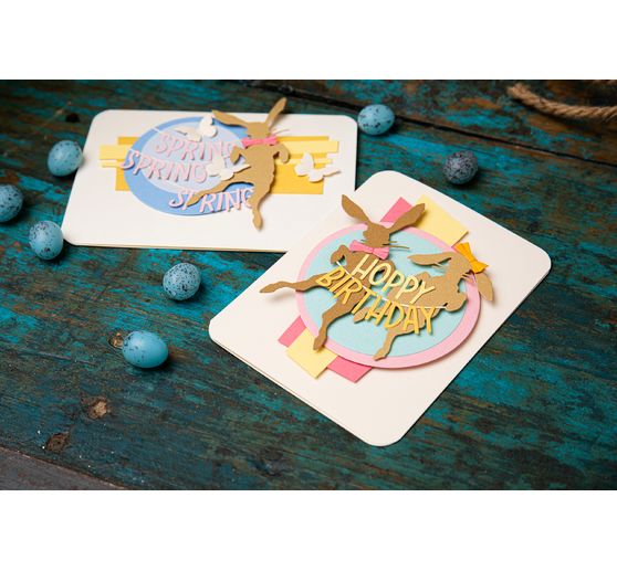 Sizzix Thinlits Ponssjabloon "Hippity Hop by Tim Holtz"