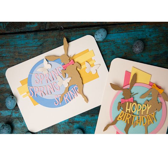 Sizzix Thinlits Ponssjabloon "Hippity Hop by Tim Holtz"