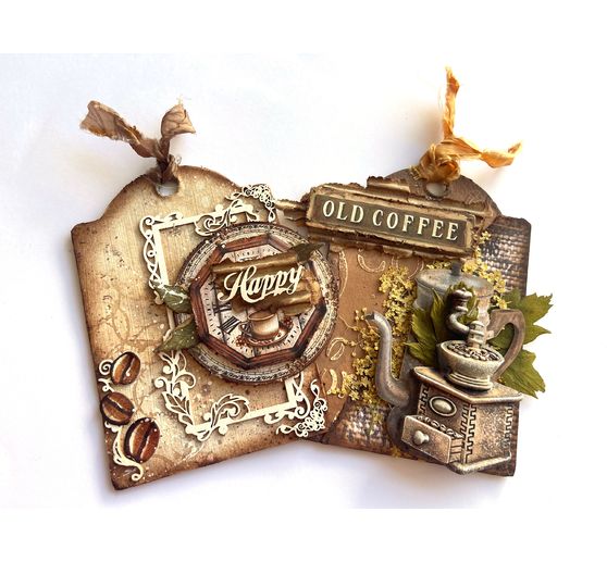 Scrapbook blok "Coffee and Chocolate - Backgrounds"