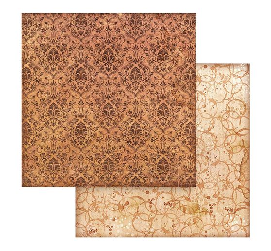Scrapbook blok "Coffee and Chocolate - Backgrounds"