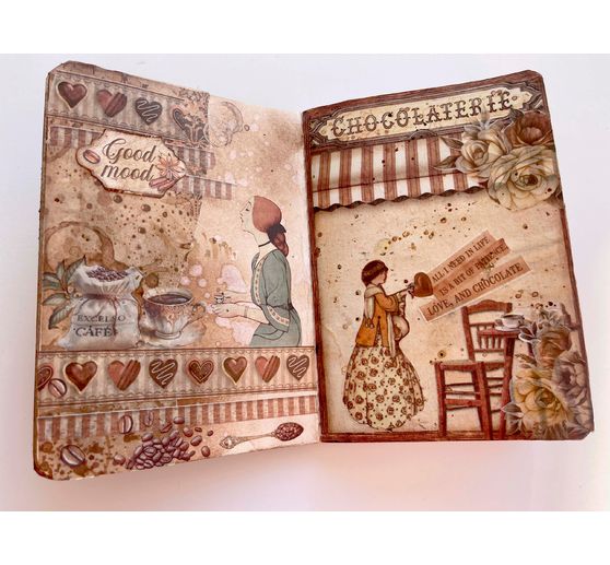 Scrapbook blok "Coffee and Chocolate"