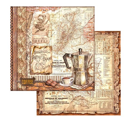 Scrapbook blok "Coffee and Chocolate"
