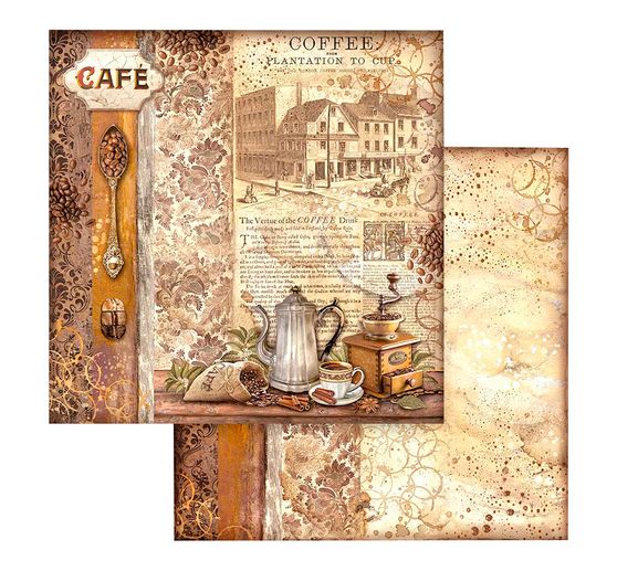 Scrapbook blok "Coffee and Chocolate"