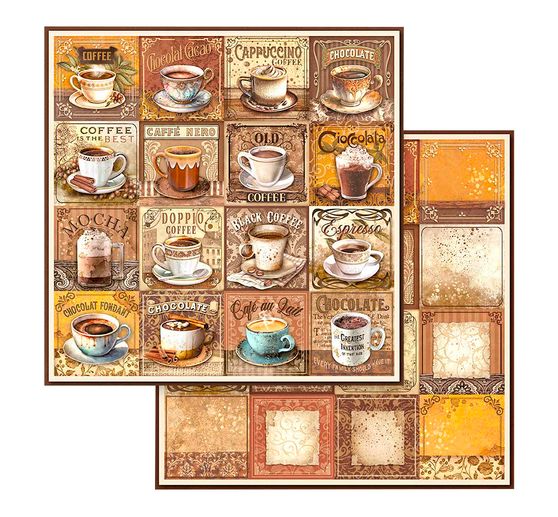 Scrapbook blok "Coffee and Chocolate"