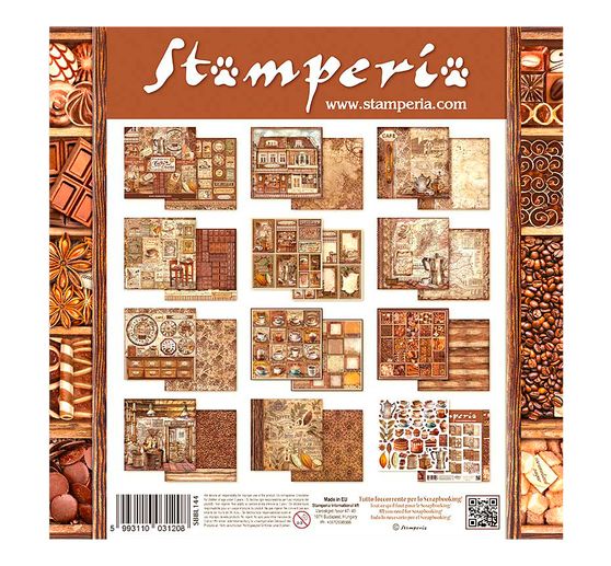 Scrapbook blok "Coffee and Chocolate"