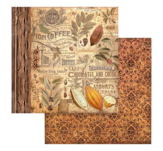 Scrapbook blok "Coffee and Chocolate"