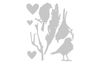 Sizzix Thinlits Ponssjabloon "Lovebirds by Tim Holtz"