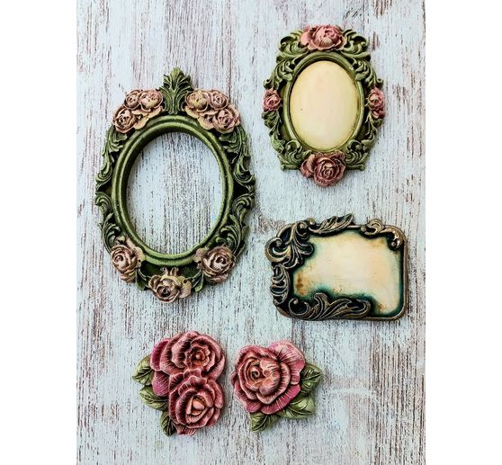 Gietvorm "Precious - fotolijst rozen".