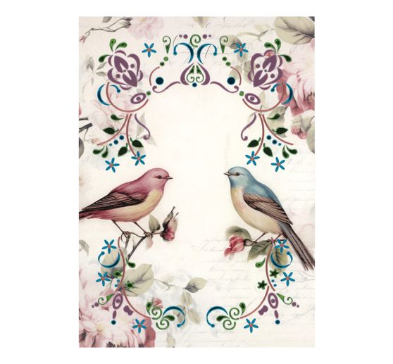 Card set " Hobbydots", birds