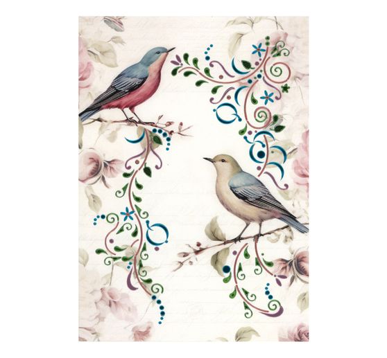 Card set " Hobbydots", birds