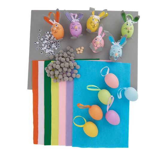 Kit créatif VBS « Lapins colorés »