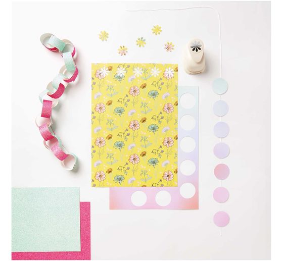 Craft paper block "Flower Power"