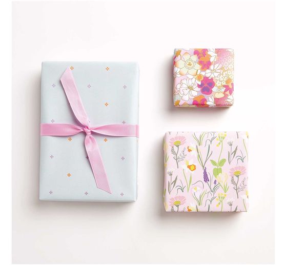 Craft paper block "Flower Power"