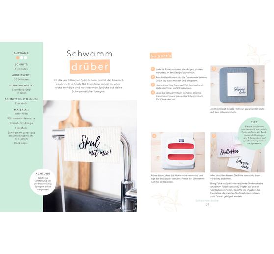 Book "Plotter - Be creative! Das DIY-Buch für den Cricut Joy von @machsschoen"