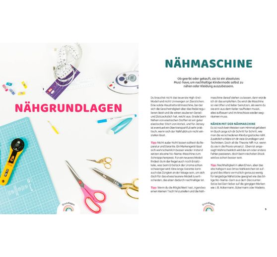 Boek "Nähen super easy - Kleidung für Babys und Kids"