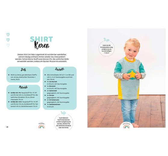 Boek "Nähen super easy - Kleidung für Babys und Kids"