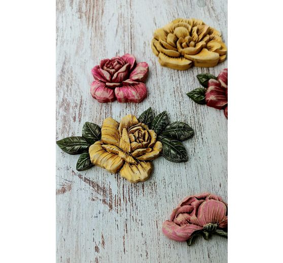 Silicone mould "Precious - Roses"