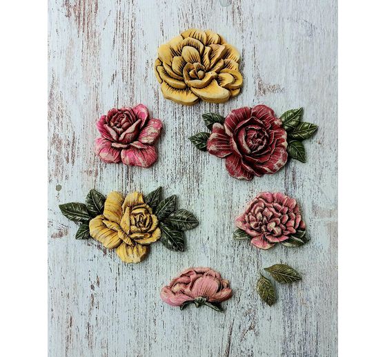Silicone mould "Precious - Roses"