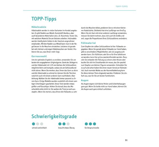 Set créatif « Supersüße Häkelminis. Anleitungsbuch mit Material zum Sofort-Loslegen »