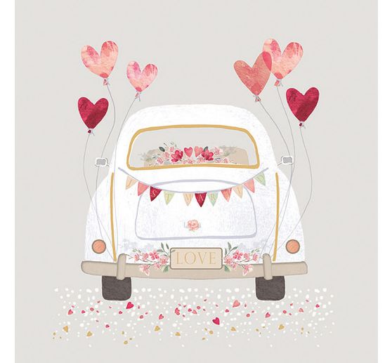 Servet "Just Married Car"