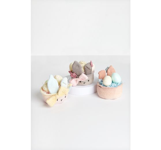 Kit crochet Rico Design Ricorumi « Corbeille pour œufs de Pâques »