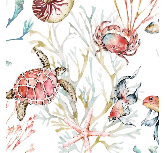 Serviette "Sea Animals"