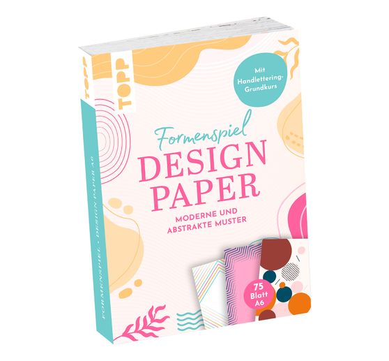 Designpapier A6 "Formenspiel"