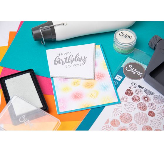 Tampon Clear Stamp Sizzix « Ecliptic by Stacey Park »
