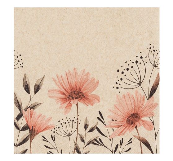 Serviette « Delicate Flowers »