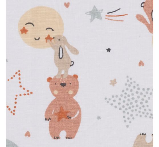 Tissu coton au mètre « La Luna »