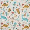 Cotton fabric "Dinosaur"